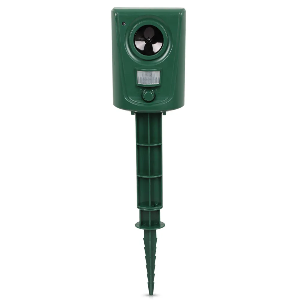 Ultrasonic Animal Bird Repeller IPX4 Waterproof PIR Sensor LED Light Outdoor Bird Mouse Cat Expeller Ultra Sonic Repellent
Ultrasonic Animal Bird Repeller IPX4 Waterproof PIR Sensor LED Light Outdoor Bird Mouse Cat Expeller Ultra Sonic Repellent