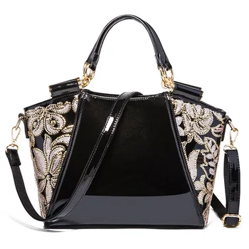 Patent Leather Shoulder Bag Female Evening Party Bags Brand Designer Handbags Large Capacity Women Sequined Cross Body Tote
Patent Leather Shoulder Bag Female Evening Party Bags Brand Designer Handbags Large Capacity Women Sequined Cross Body Tote