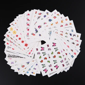 50 Sheets Nail Sticker Mixed Designs Nail Art Stickers water Decals DIY Decoration For Beauty Nail art Tools nagel stickers
50 Sheets Nail Sticker Mixed Designs Nail Art Stickers water Decals DIY Decoration For Beauty Nail art Tools nagel stickers