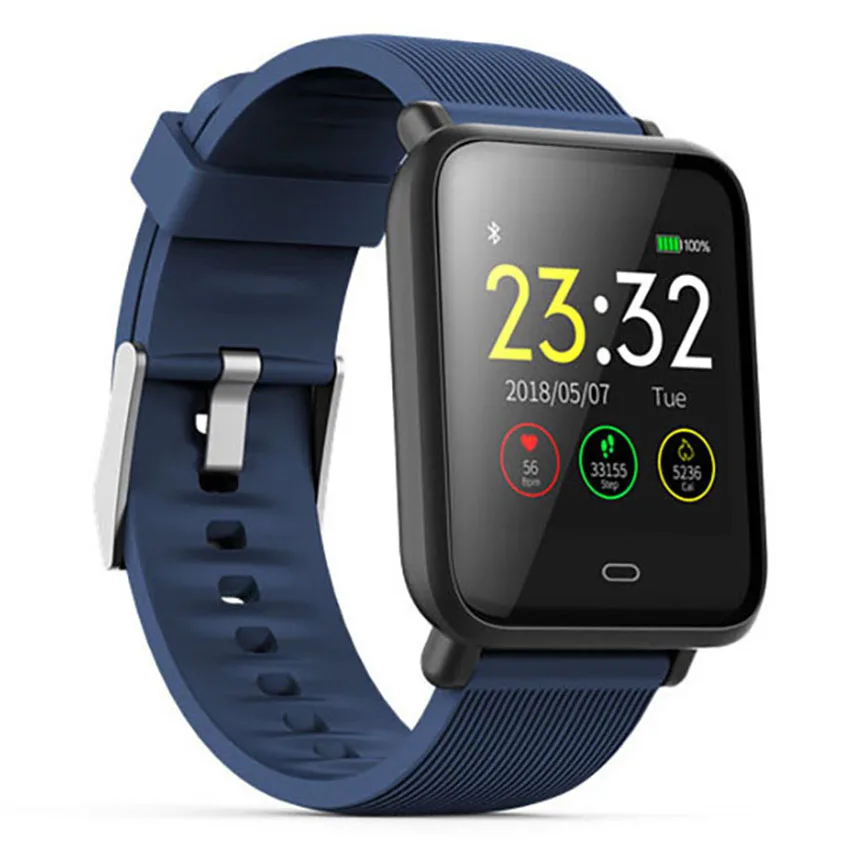 Q9 Smart Watch Blood Pressure Heart Rate Sleep Monitor Bracelet IP67 Waterproof Sport Fitness Trakcer Watch Men Women Smartwatch
Q9 Smart Watch Blood Pressure Heart Rate Sleep Monitor Bracelet IP67 Waterproof Sport Fitness Trakcer Watch Men Women Smartwatch