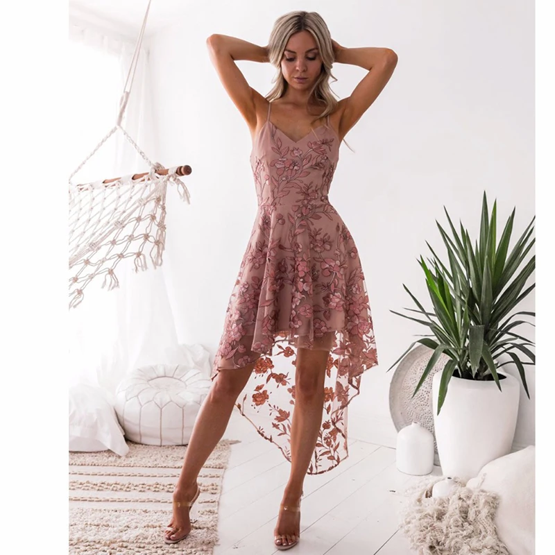 Summer Women Midi Dress Elegant Floral Embroidery Ladies Dresses Vintage Spaghetti Strap Dress Womens Clothes Vestidos
Summer Women Midi Dress Elegant Floral Embroidery Ladies Dresses Vintage Spaghetti Strap Dress Womens Clothes Vestidos