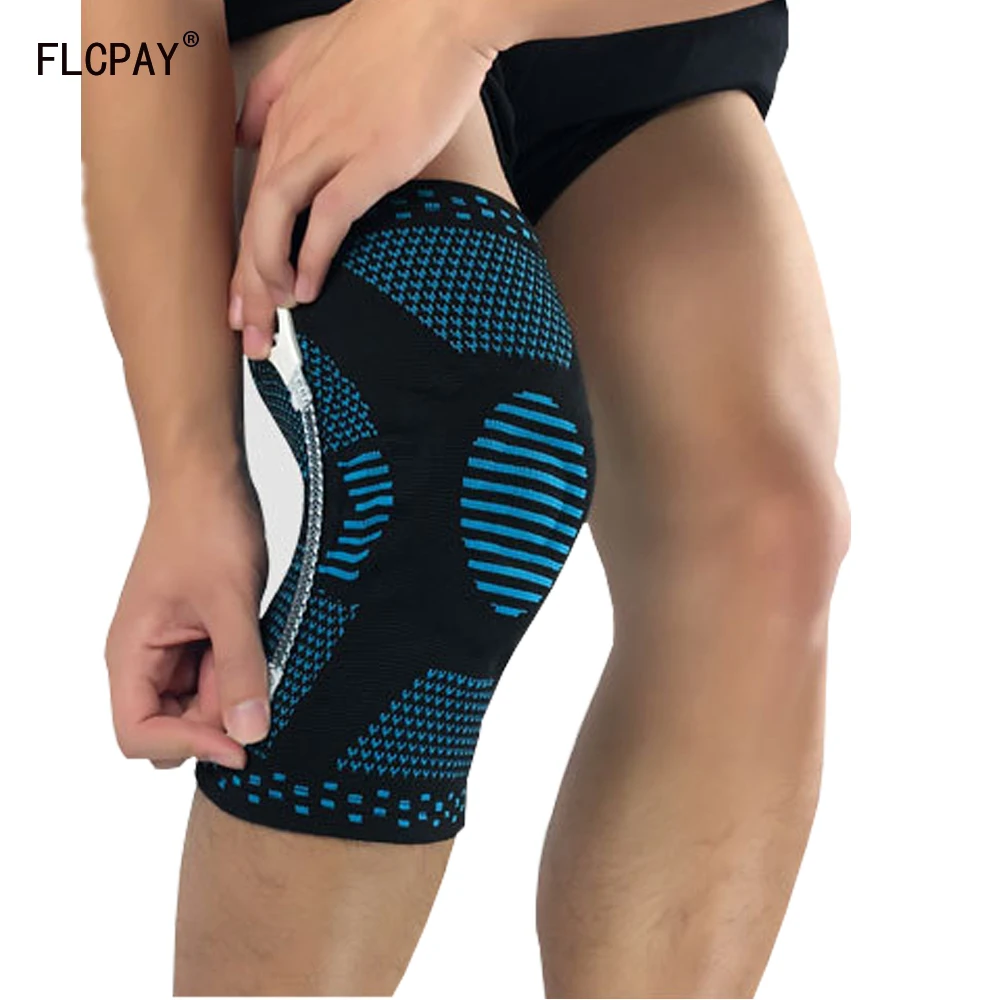 1pcs Knee Protector Brace Silicone Spring Knee Pad Basketball Knitted Compression Elastic Knee Sleeve Support Kneepads knee pads
1pcs Knee Protector Brace Silicone Spring Knee Pad Basketball Knitted Compression Elastic Knee Sleeve Support Kneepads knee pads
