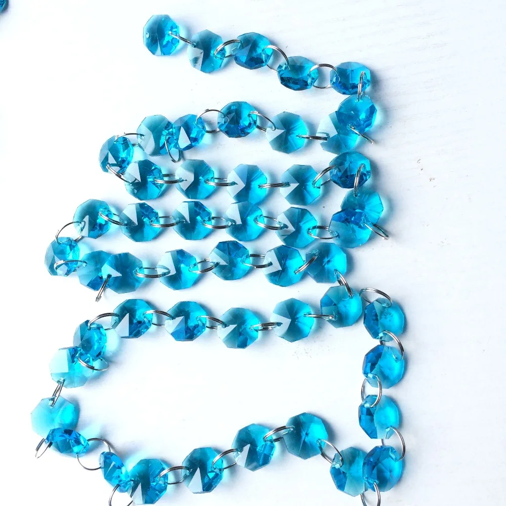 Free Shipping 10m/lot aqua crystal octagon beads garland strands,crystal hanging parts for chandelier diy curtain wedding decor
Free Shipping 10m/lot aqua crystal octagon beads garland strands,crystal hanging parts for chandelier diy curtain wedding decor