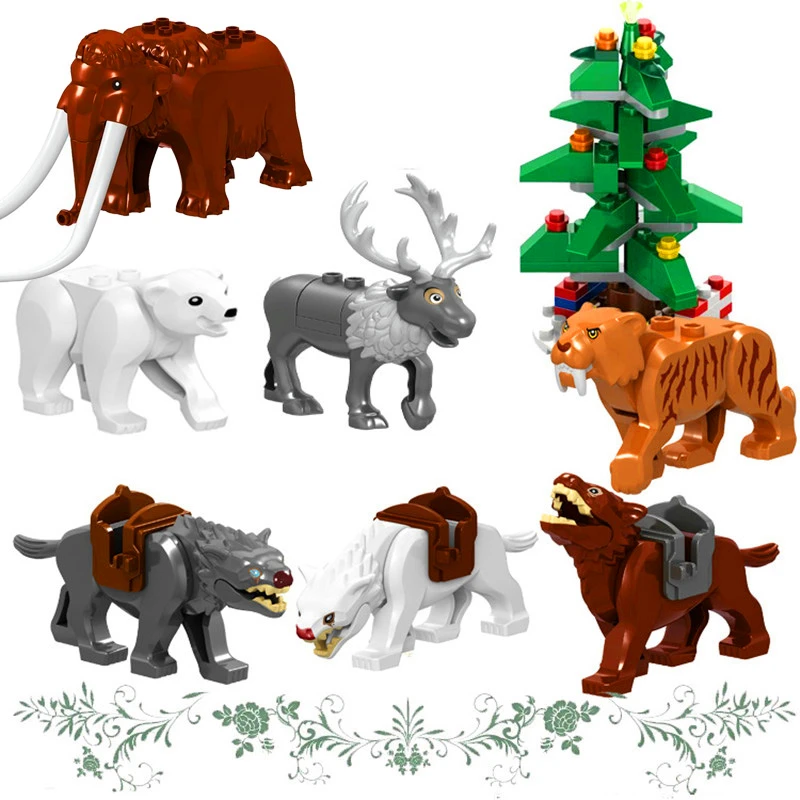 Animal Lord of the Rings Wolf Horse Elepant Mammoth Elk Deer Figure Blocks Compatible Legoe Building Bricks Toys For Children
Animal Lord of the Rings Wolf Horse Elepant Mammoth Elk Deer Figure Blocks Compatible Legoe Building Bricks Toys For Children