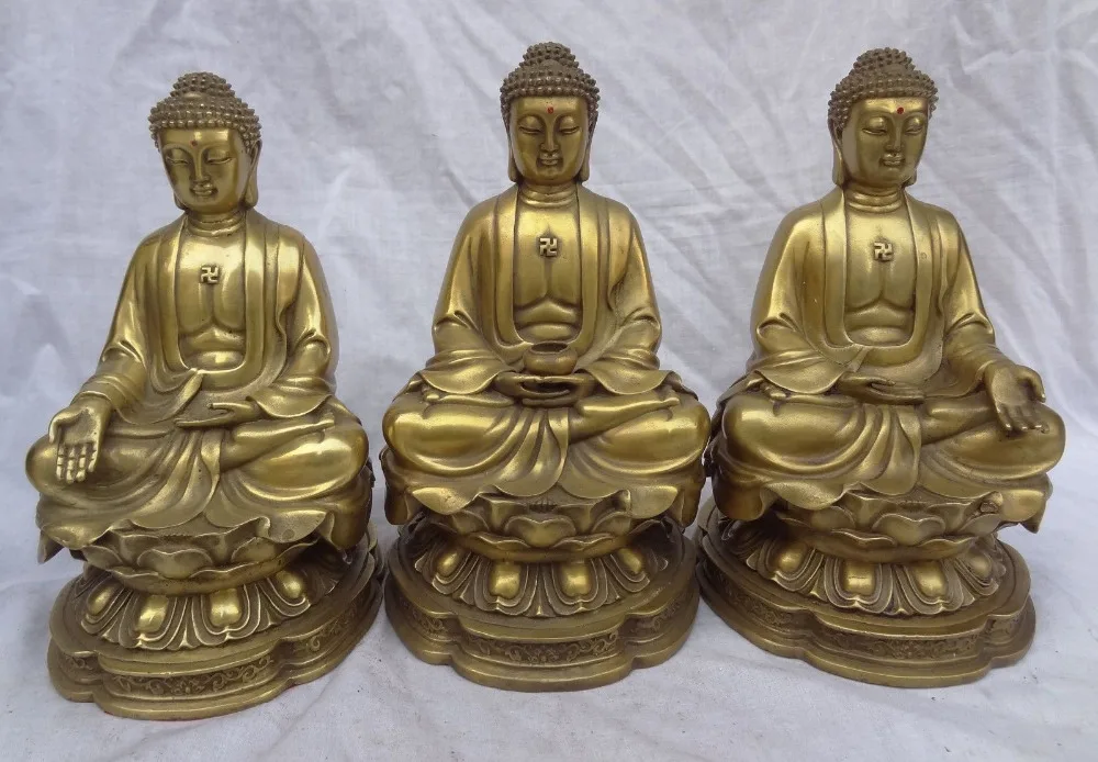 fafa8800133<<8" Chinese Brass 3 Shakyamuni Joss Set Tibet Lotus Sakyamuni Buddha Bowl Statue
fafa8800133<<8" Chinese Brass 3 Shakyamuni Joss Set Tibet Lotus Sakyamuni Buddha Bowl Statue