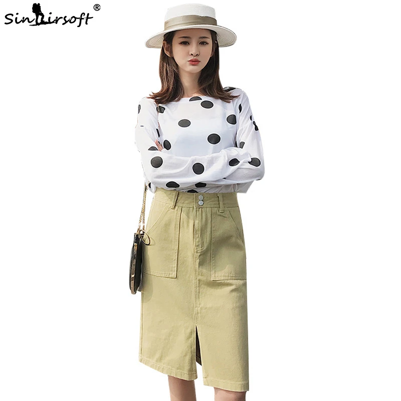 Women's Knee-Length A-Line Skirts Vintage Solid Khaki Short Pants Big Pockets Casual High Street Jeans Trousers 2019 Summer Hot
Women's Knee-Length A-Line Skirts Vintage Solid Khaki Short Pants Big Pockets Casual High Street Jeans Trousers 2019 Summer Hot