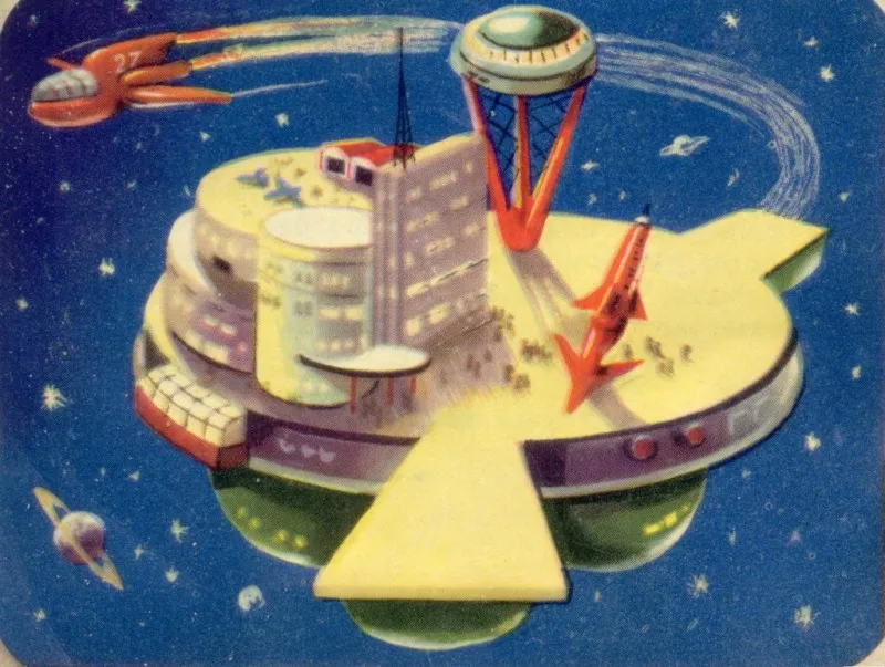 Platform Space Station Sci-Fi Illustration Kids Vintage Art Decorative Kraft Poster Canvas Painting Wall Sticker Home Decor Gift
Platform Space Station Sci-Fi Illustration Kids Vintage Art Decorative Kraft Poster Canvas Painting Wall Sticker Home Decor Gift