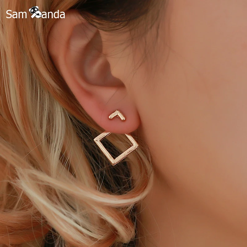Triangle Square Trendy Creative Minimalist Earings Statement Gold Stud Earrings For Women 2019 Geometric Vintage Fashion Jewelry
Triangle Square Trendy Creative Minimalist Earings Statement Gold Stud Earrings For Women 2019 Geometric Vintage Fashion Jewelry