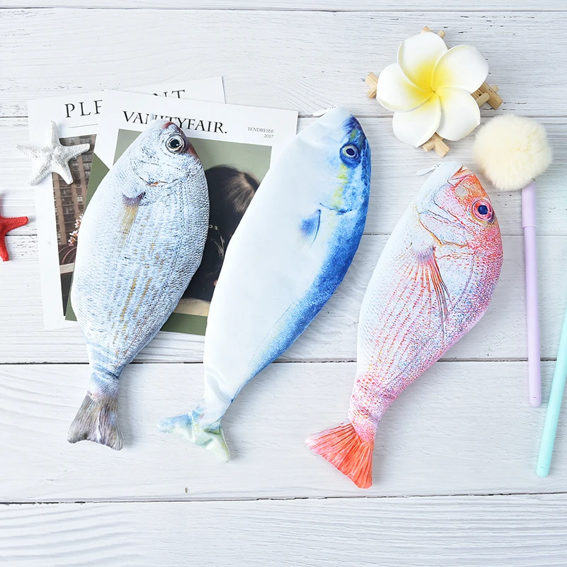 1Pcs Korea Style Creative Fish Pencil Case Cloth Pencils Bags School Supplies Stationery Pen Box Gift Capacity Pencil Bag
1Pcs Korea Style Creative Fish Pencil Case Cloth Pencils Bags School Supplies Stationery Pen Box Gift Capacity Pencil Bag
