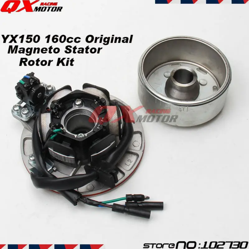 YinXiang YX150 160cc Engine Magneto Stator Rotor kit For Chinese YX150 160cc Horizontal Engine Dirt Pit Bike Parts Free shipping
YinXiang YX150 160cc Engine Magneto Stator Rotor kit For Chinese YX150 160cc Horizontal Engine Dirt Pit Bike Parts Free shipping
