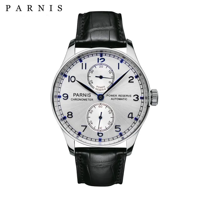 Parnis Mechanical Watches Men Automatic Watch Power Reserve Clock Classic Seagull Top Brand Small Second Automatyczny zegarek
Parnis Mechanical Watches Men Automatic Watch Power Reserve Clock Classic Seagull Top Brand Small Second Automatyczny zegarek