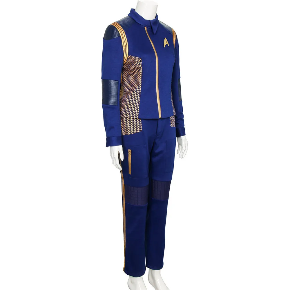 Star Trek Discovery USS Discovery Captain Michael Burnham Commander Uniform Cosplay Costume