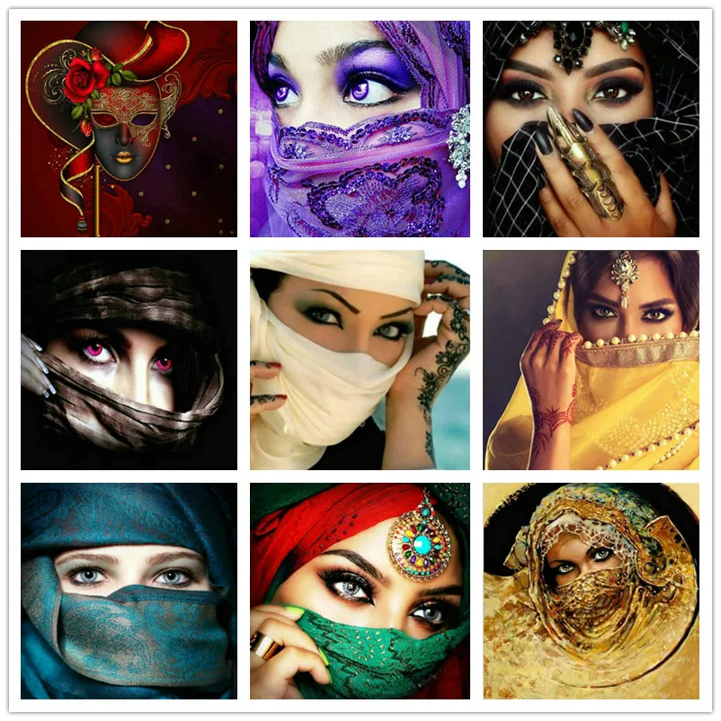 ARTBACK New diy 5d diamond painting woman full square diamond mosaic religious female diamond embroidery face woman
ARTBACK New diy 5d diamond painting woman full square diamond mosaic religious female diamond embroidery face woman