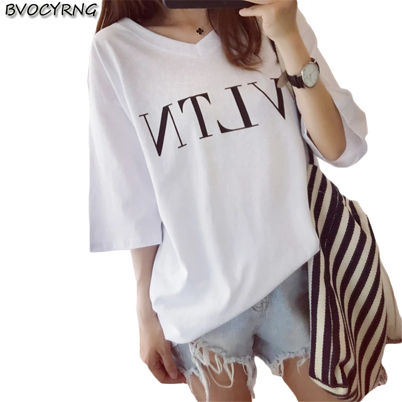 Short-sleeved t-shirt female summer 2019 new Medium length short-sleeved t-shirt student loose clothes women cotton t-shirt
Short-sleeved t-shirt female summer 2019 new Medium length short-sleeved t-shirt student loose clothes women cotton t-shirt
