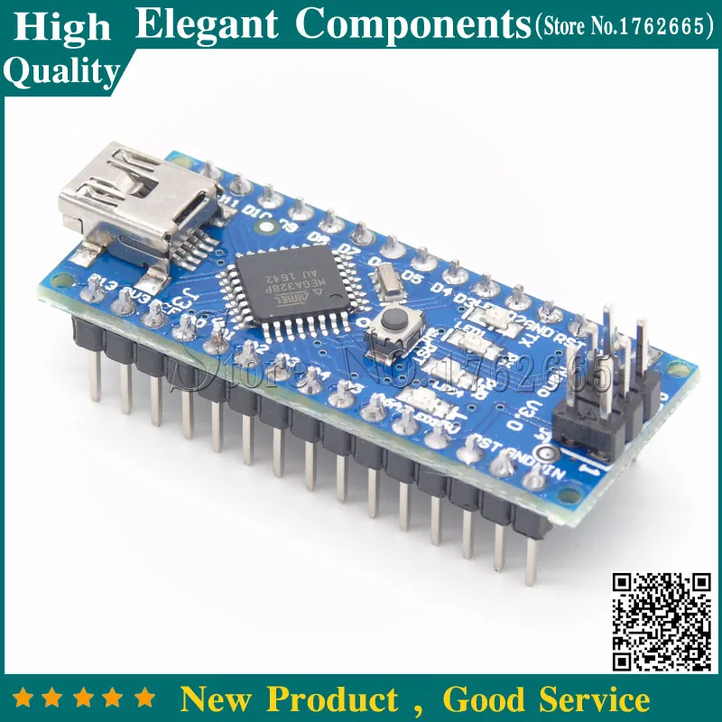 Nano 3.0 V3.0 with ATMEGA328P Module 6 PWM ports FTDI Chip (FT232RL) Support Win7 Win8 Controller Board For Arduino
Nano 3.0 V3.0 with ATMEGA328P Module 6 PWM ports FTDI Chip (FT232RL) Support Win7 Win8 Controller Board For Arduino