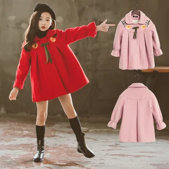 2018 New Girl Fashion Coat Winter Jacket Kids Girls Flower Embroidered Thicken Warm Coats Children Overwear Clothes
2018 New Girl Fashion Coat Winter Jacket Kids Girls Flower Embroidered Thicken Warm Coats Children Overwear Clothes