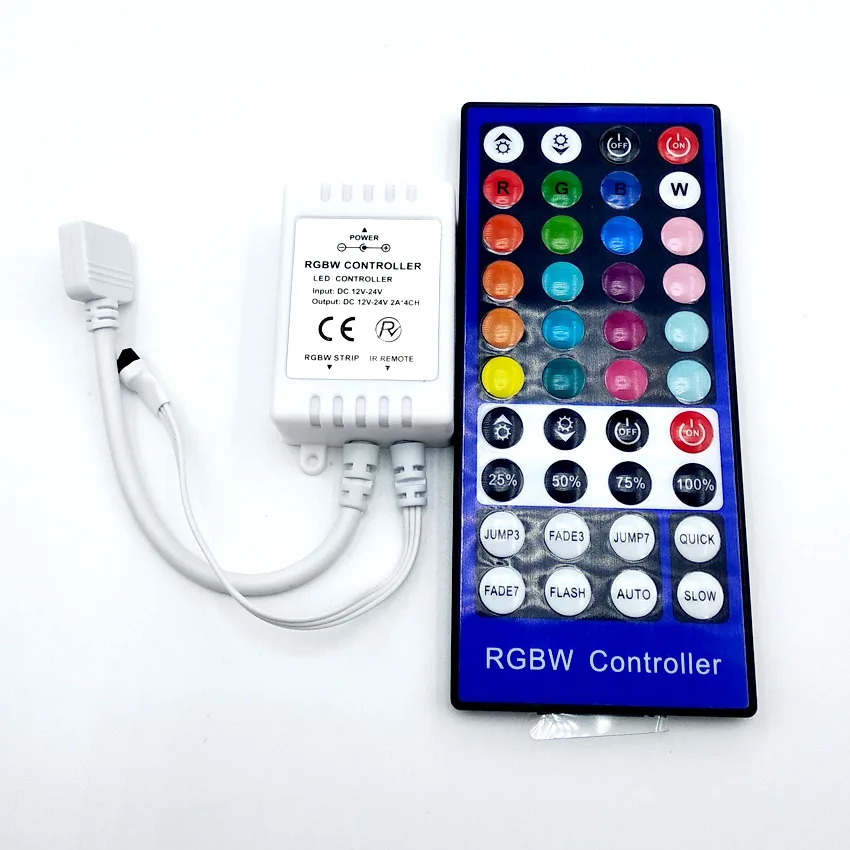LED lamp IR remote controller with 40 keys infrared remote controller 5050 LED strips 5050 RGB white DC12-24V input
LED lamp IR remote controller with 40 keys infrared remote controller 5050 LED strips 5050 RGB white DC12-24V input