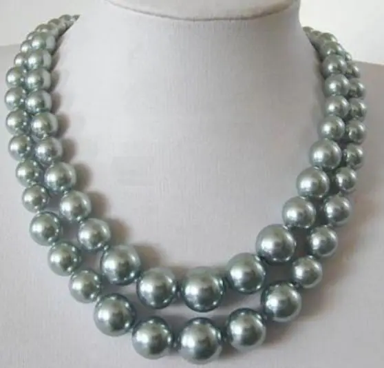 LONG 36"10-11MM freshwater GENUINE PERFECT ROUND SILVER GRAY PEARL NECKLACE 925silver
LONG 36"10-11MM freshwater GENUINE PERFECT ROUND SILVER GRAY PEARL NECKLACE 925silver