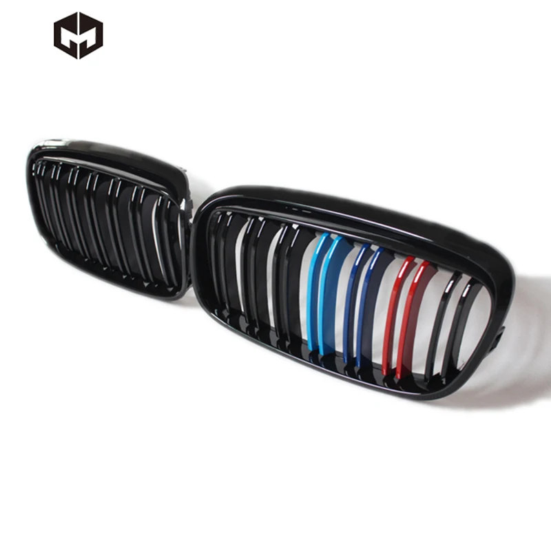 ABS matte black gloss black 3 color dual slat front bumper sport grill auto parts modification grille intake grid for M2 F45
ABS matte black gloss black 3 color dual slat front bumper sport grill auto parts modification grille intake grid for M2 F45