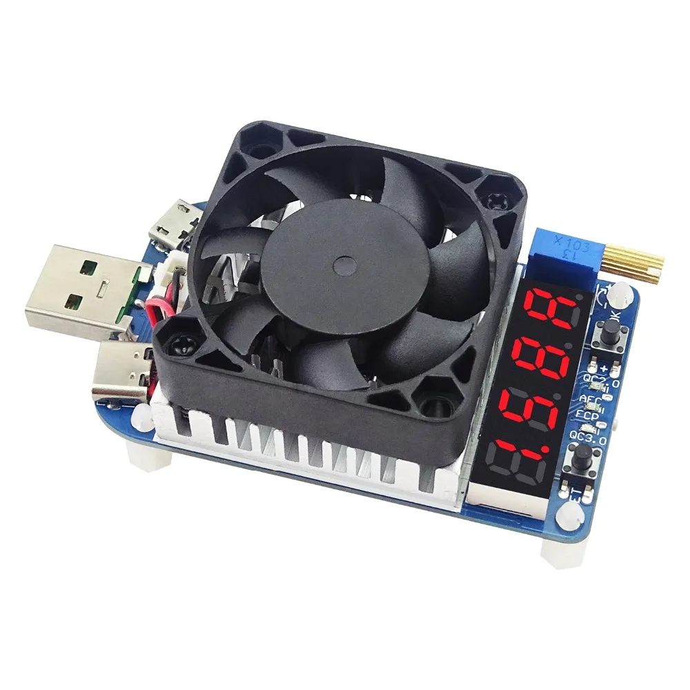USB electronic load voltage-meter fast charge tester triggers AFC FCP QC3.0 2 decoy
USB electronic load voltage-meter fast charge tester triggers AFC FCP QC3.0 2 decoy