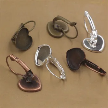 BASEHOME 20pcs 12mm Heart Blank Ear Clip Earring Settings Cabochon Base Fit 12mm Heart Glass Cabochon DIY Ear Jewelry Making
BASEHOME 20pcs 12mm Heart Blank Ear Clip Earring Settings Cabochon Base Fit 12mm Heart Glass Cabochon DIY Ear Jewelry Making