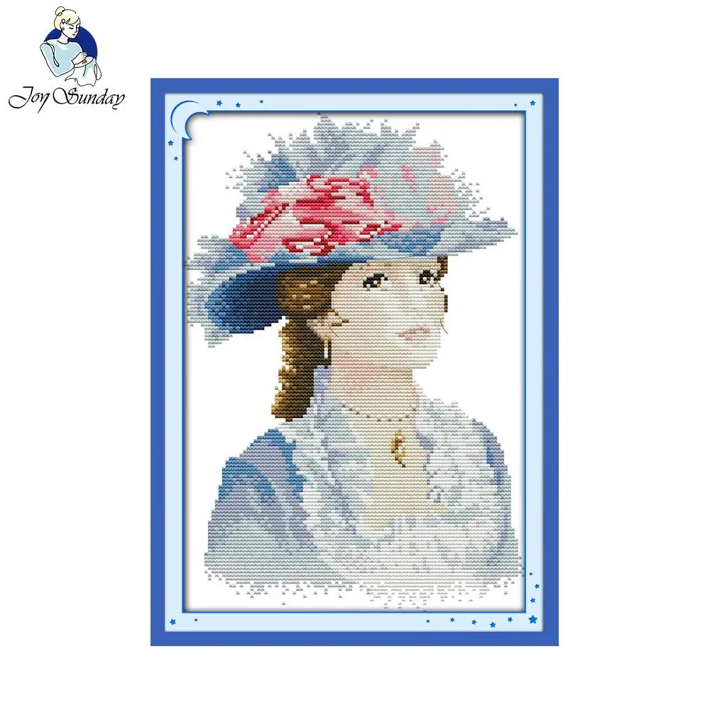 Joy Sunday Elegant Lady Pattern Embroidery Cross Set of Embroidery Kit DIY Printed or Counted Cross Stitch Needlework Handcrafts
Joy Sunday Elegant Lady Pattern Embroidery Cross Set of Embroidery Kit DIY Printed or Counted Cross Stitch Needlework Handcrafts