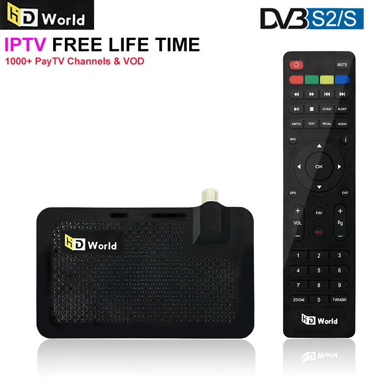 HD World H6 Lifetime Free Decoder Satellite tv Receiver DVB-S/S2 Valid CCCAM 1000+ PayTV Channels & VOD Receptor youtube
HD World H6 Lifetime Free Decoder Satellite tv Receiver DVB-S/S2 Valid CCCAM 1000+ PayTV Channels & VOD Receptor youtube