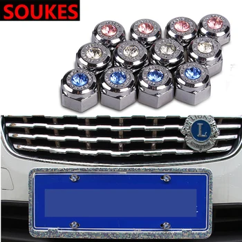 4pcs Luxury Diamond Car License Plate Frame Screws For Audi A3 A4 B8 B6 A6 Mercedes Benz W205 W204 Skoda Octavia A5 A7 2 Abarth
4pcs Luxury Diamond Car License Plate Frame Screws For Audi A3 A4 B8 B6 A6 Mercedes Benz W205 W204 Skoda Octavia A5 A7 2 Abarth