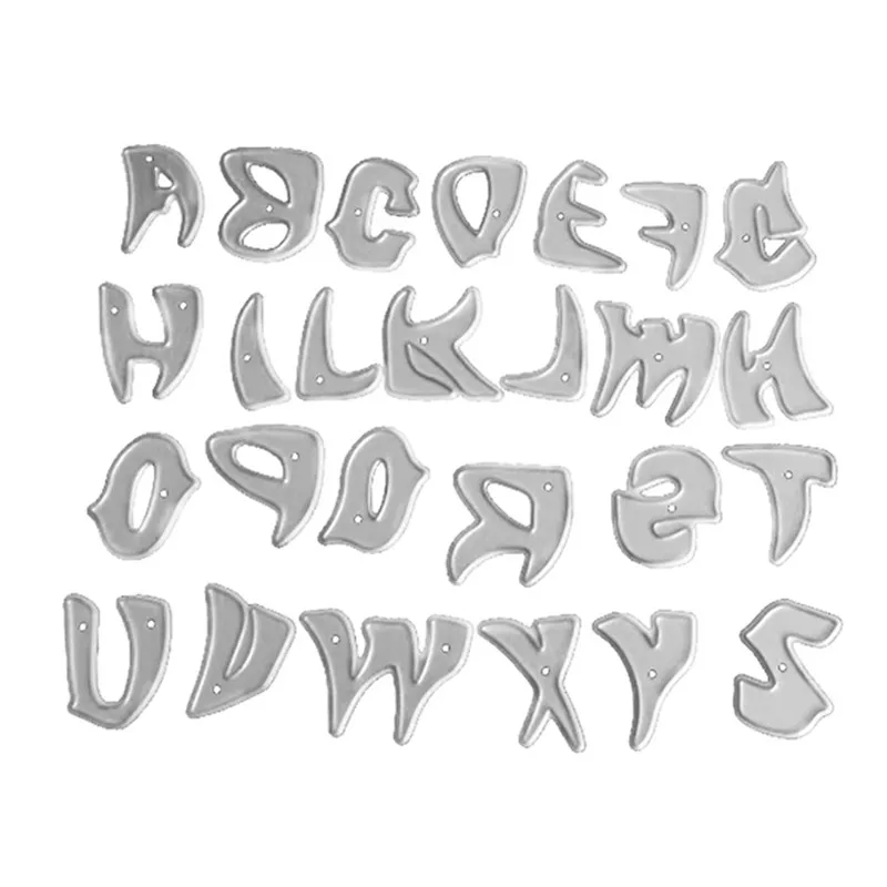26pcs Letters New Design Metal Cutting Dies for Scrapbooking DIY Photo Album Embossing Folder Paper Decorative Stencils Crafts
26pcs Letters New Design Metal Cutting Dies for Scrapbooking DIY Photo Album Embossing Folder Paper Decorative Stencils Crafts