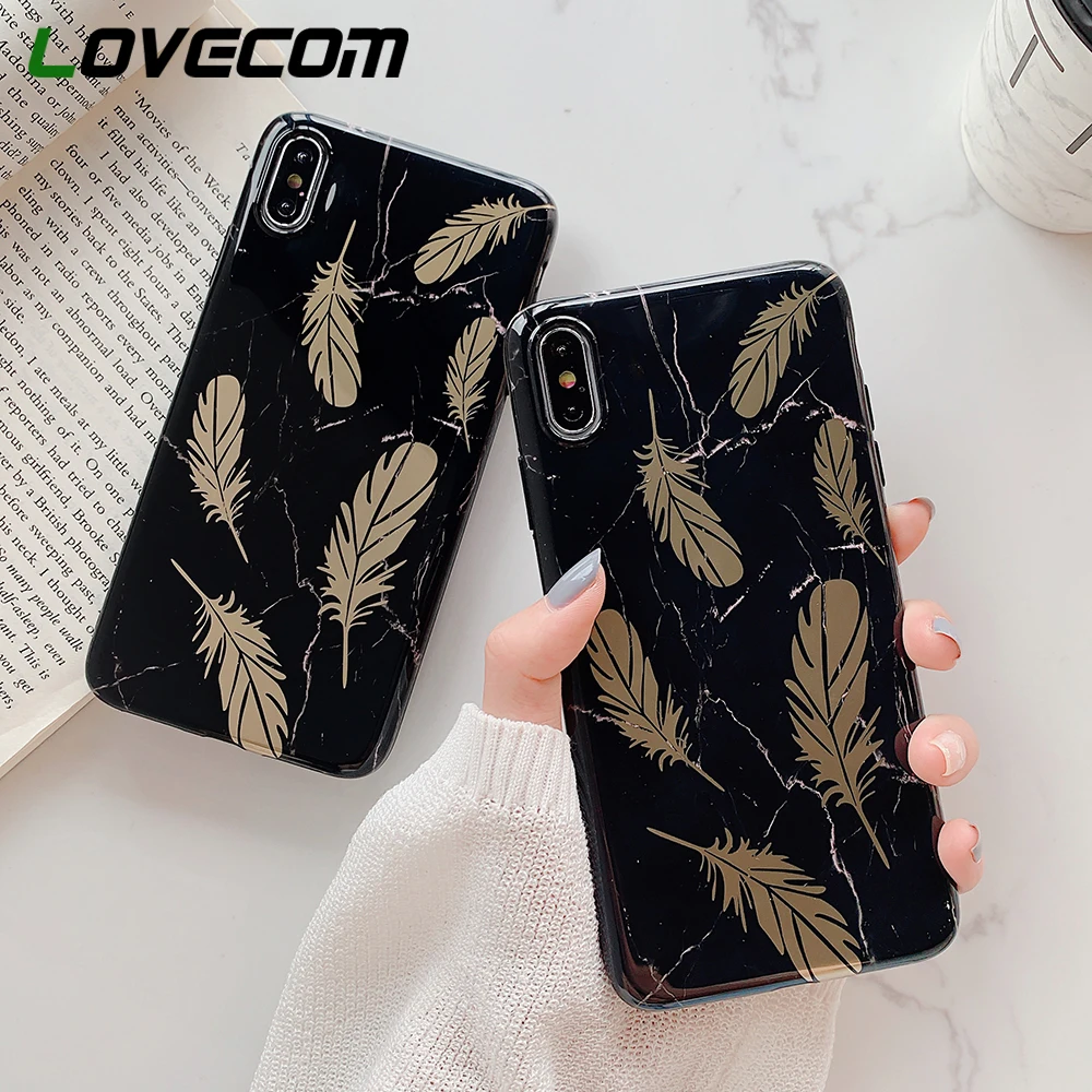 LOVECOM Phone Case For iPhone XS Max XR 6 6S 7 8 Plus X Vintage Gold Feather Soft IMD Full Body Luxury Back Cover Coque Gift
LOVECOM Phone Case For iPhone XS Max XR 6 6S 7 8 Plus X Vintage Gold Feather Soft IMD Full Body Luxury Back Cover Coque Gift
