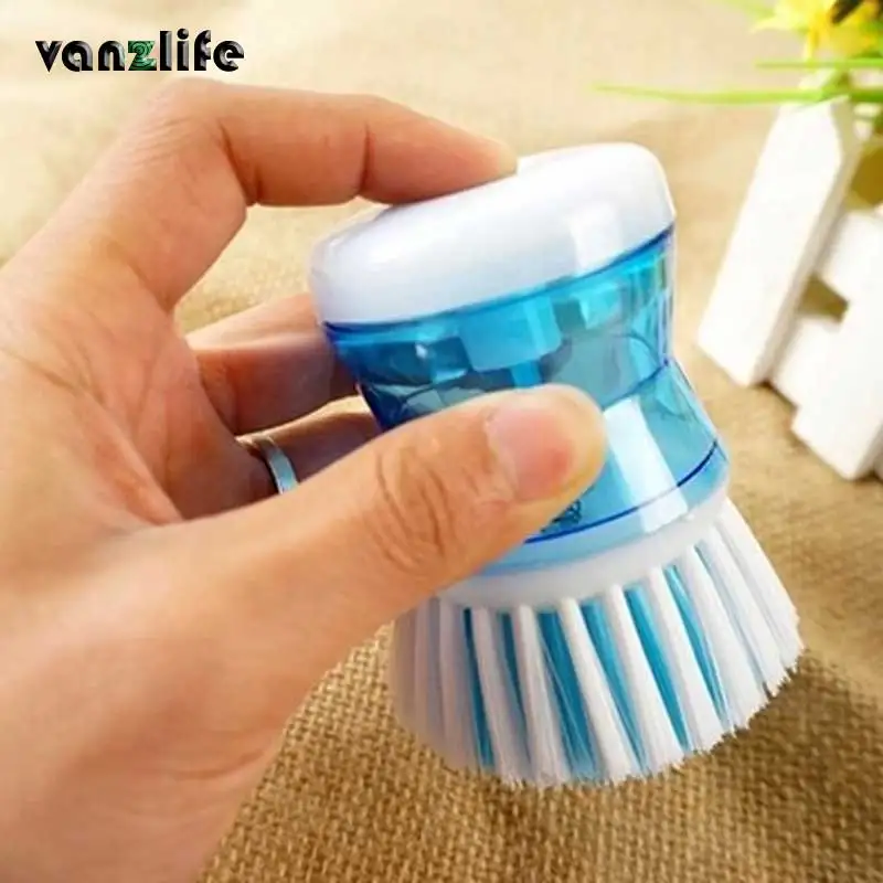 vanzlife multifunctional automatic addition of liquid to facilitate pot cleaning brush
vanzlife multifunctional automatic addition of liquid to facilitate pot cleaning brush