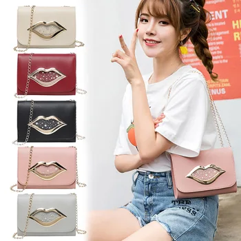 Women Sequins Crossbody Bag Chains Lips Stars Pattern Small Square Bag Best Sale-WT
Women Sequins Crossbody Bag Chains Lips Stars Pattern Small Square Bag Best Sale-WT