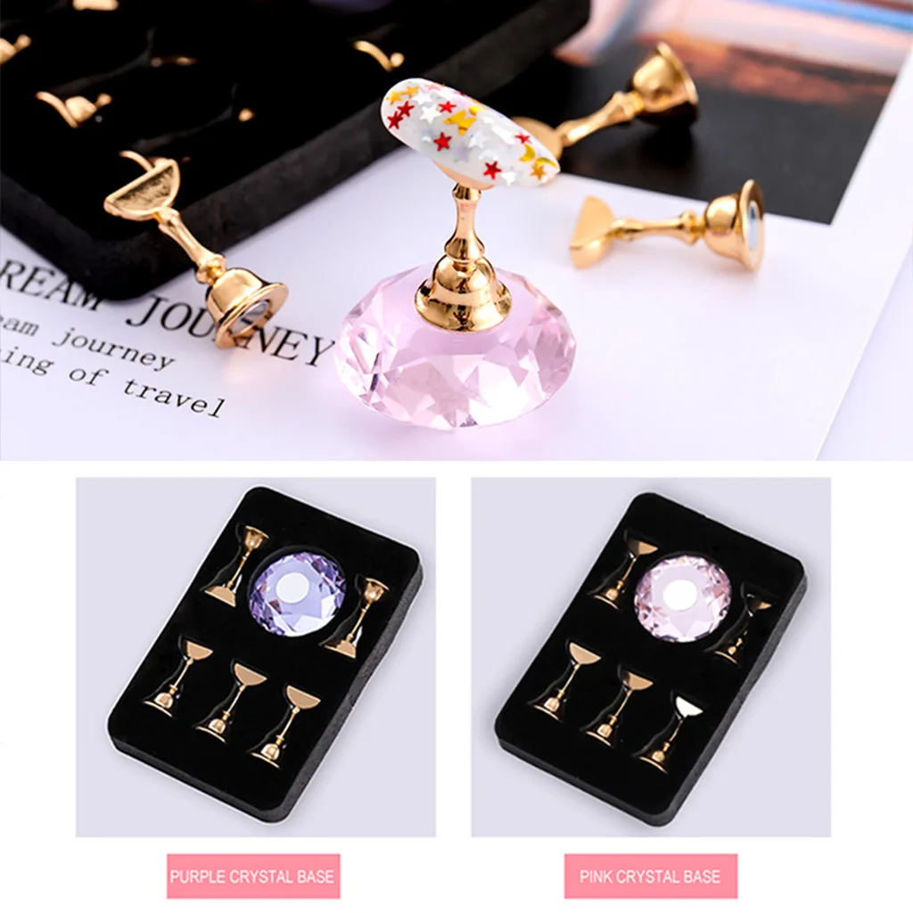 1 set Nail Tip DIY Showing Shelf Magnetic Practice Training Display Stand Acrylic Crystal Alloy Holders Nail Art Painting Tools
1 set Nail Tip DIY Showing Shelf Magnetic Practice Training Display Stand Acrylic Crystal Alloy Holders Nail Art Painting Tools