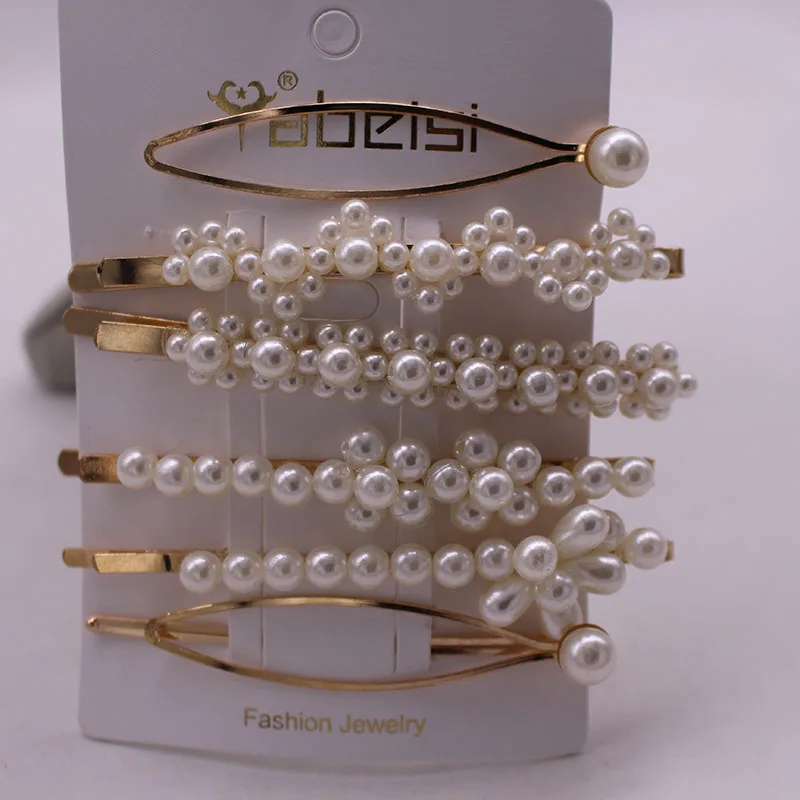 6 pc pearl hair pin Hair Clip Set Handmade Gold Metal Hair Accessories Hair Jewelry
6 pc pearl hair pin Hair Clip Set Handmade Gold Metal Hair Accessories Hair Jewelry