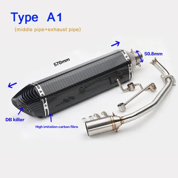 PCX125 Mid Link Pipe Motorcycle Exhaust Modified Stainless steel Moto Muffler DB Killer Front Slip On For Honda PCX125 PCX150
PCX125 Mid Link Pipe Motorcycle Exhaust Modified Stainless steel Moto Muffler DB Killer Front Slip On For Honda PCX125 PCX150
