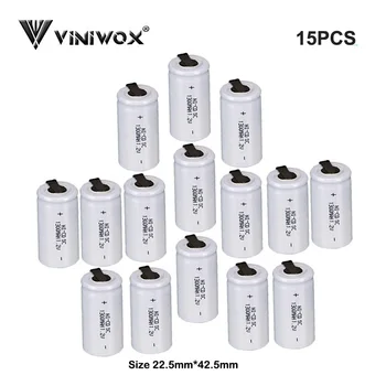 1.2V Subc 1300mAh Ni-CD Rechargeable Batteries Power Tool Battery Cell for Power Bank Electric Elements Toy Robot Accumulator
1.2V Subc 1300mAh Ni-CD Rechargeable Batteries Power Tool Battery Cell for Power Bank Electric Elements Toy Robot Accumulator