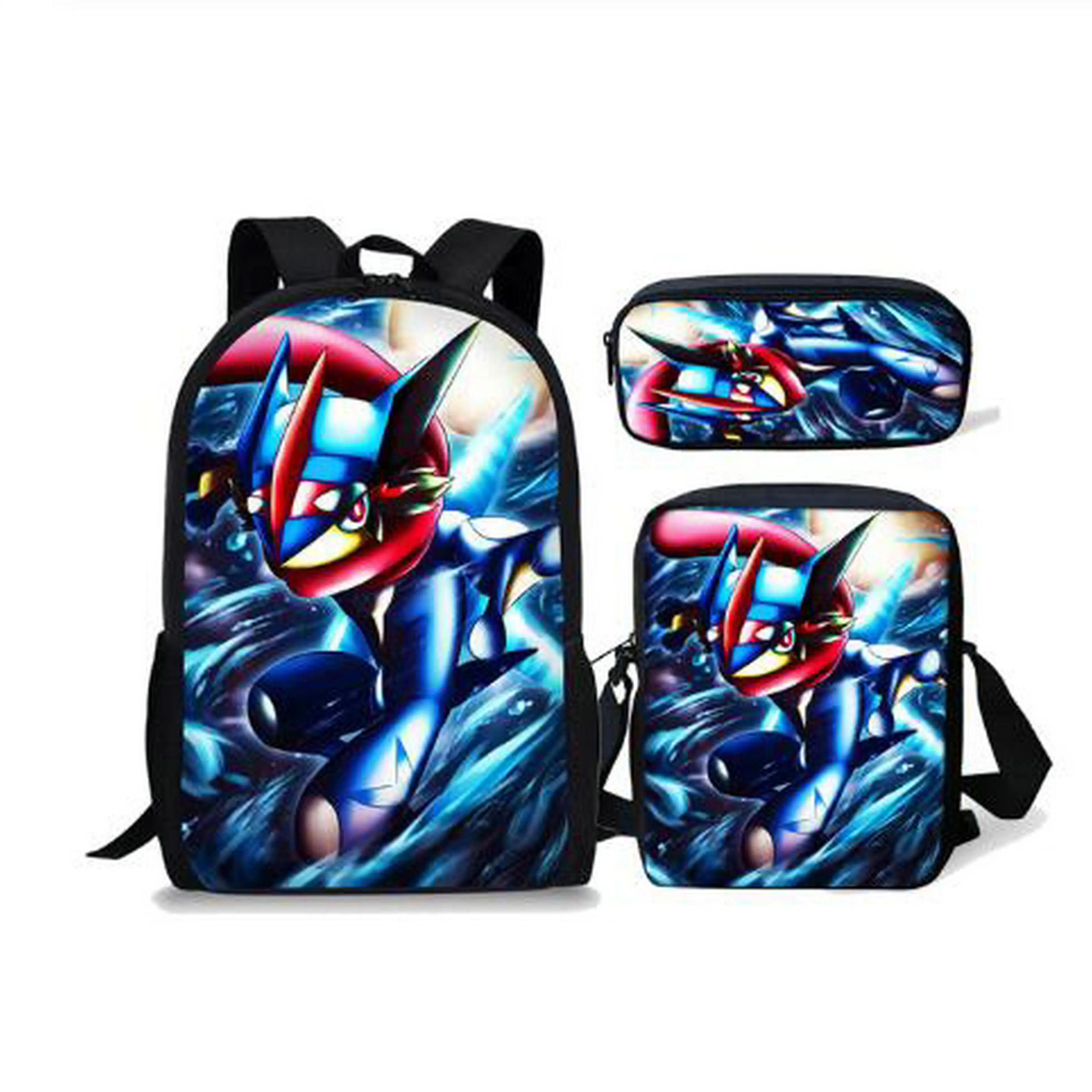 3 Pcs School Set Pokemon Haunter Eevee Monster Kids Backpack for Boys Girls Pikachu Student Book Bag Children Schoolbag
3 Pcs School Set Pokemon Haunter Eevee Monster Kids Backpack for Boys Girls Pikachu Student Book Bag Children Schoolbag