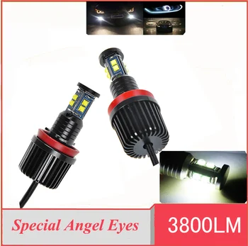 1 Pair Angel Eyes for BMW E60 E61 E63 E64 E70 X5 E71 X6 E82 E87 E89 Z4 E90 E91 E92 E93 H8 40W LED Bulbs Marker Canbus DRL 
1 Pair Angel Eyes for BMW E60 E61 E63 E64 E70 X5 E71 X6 E82 E87 E89 Z4 E90 E91 E92 E93 H8 40W LED Bulbs Marker Canbus DRL