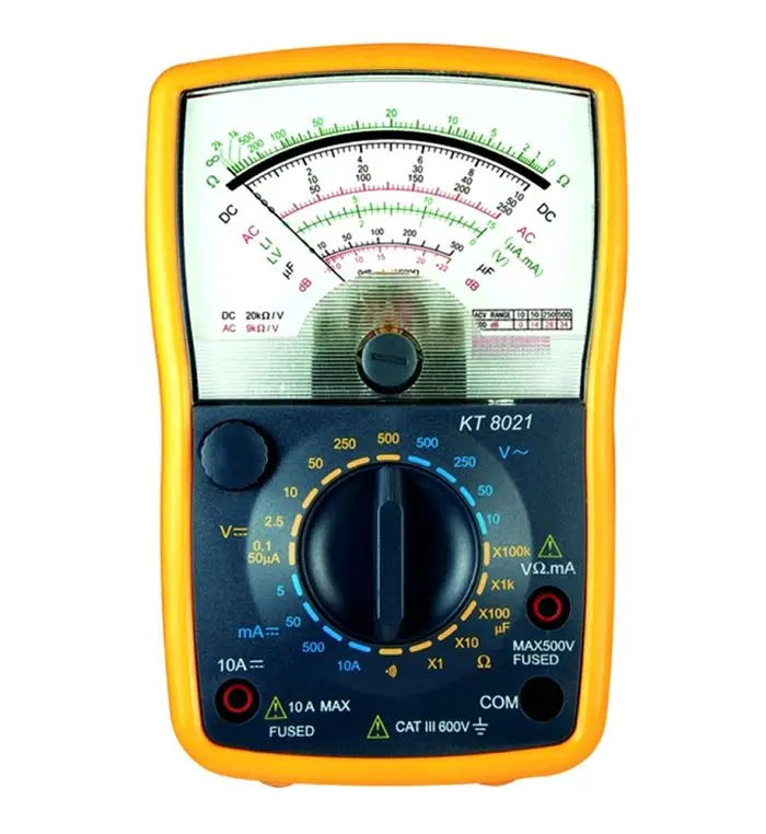 KTI Elcoteq genuine original KT8021 analog Multimeter,High sensitivity, handheld analog multimeter.
KTI Elcoteq genuine original KT8021 analog Multimeter,High sensitivity, handheld analog multimeter.