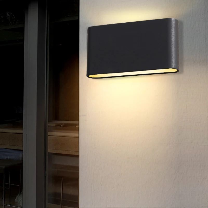 Indoor/Outdoor Wall Lamps Waterproof white black Lamp 6w 12w led Stair Light Corridor lighting for bedside lights fixtures dero
Indoor/Outdoor Wall Lamps Waterproof white black Lamp 6w 12w led Stair Light Corridor lighting for bedside lights fixtures dero