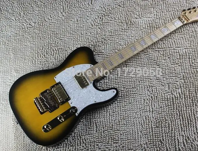 custom Top Quality New TELECASTER yellow with Floyd rose tremolo electric guitar hot
custom Top Quality New TELECASTER yellow with Floyd rose tremolo electric guitar hot