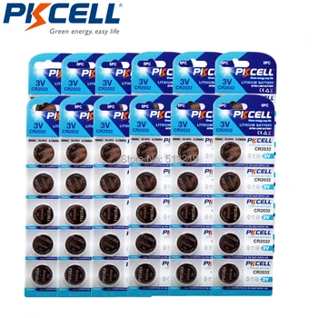 60Pcs/12Pack PKCELL 3V CR2032 CR 2032 BR2032 DL2032 Lithium Battery Button Cell Coin Equal DL2032, BR2032, KL2032, 15004LC
60Pcs/12Pack PKCELL 3V CR2032 CR 2032 BR2032 DL2032 Lithium Battery Button Cell Coin Equal DL2032, BR2032, KL2032, 15004LC