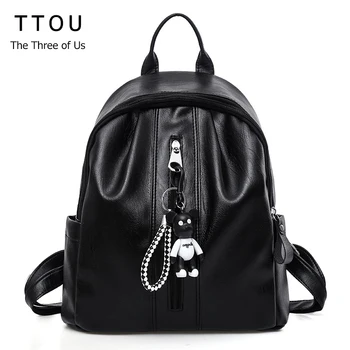 TTOU Vintage PU Leather Women Backpacks Female Casual Backpack Large Capacity School Bags For Teenager Girls Fashion Rucksack
TTOU Vintage PU Leather Women Backpacks Female Casual Backpack Large Capacity School Bags For Teenager Girls Fashion Rucksack
