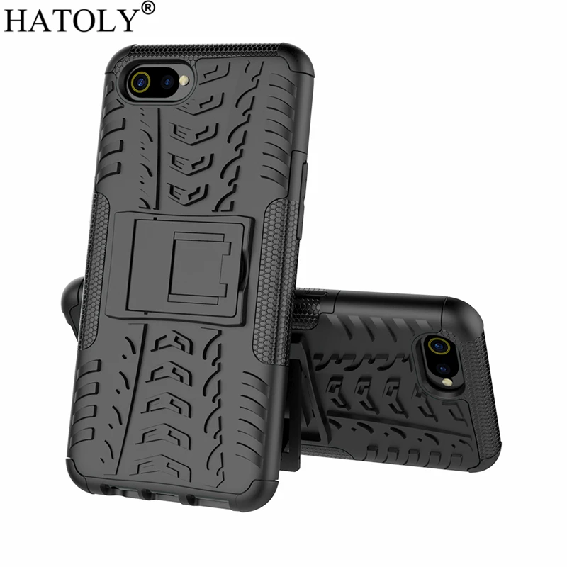 HATOLY For Cover Oppo Realme C2 Case OPPO A1K Armor Shockproof Silicon Hard Plastic Case For Oppo Realme C2 With Holder 6.1"
HATOLY For Cover Oppo Realme C2 Case OPPO A1K Armor Shockproof Silicon Hard Plastic Case For Oppo Realme C2 With Holder 6.1"