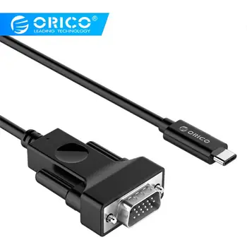 ORICO USB C Adapter Type-C to VGA Adapter Cable 1920x1080 for Samsung Galaxy S9/S8/Note 9 Huawei Mate 10/P20 Pro USB C DVI/VGA
ORICO USB C Adapter Type-C to VGA Adapter Cable 1920x1080 for Samsung Galaxy S9/S8/Note 9 Huawei Mate 10/P20 Pro USB C DVI/VGA