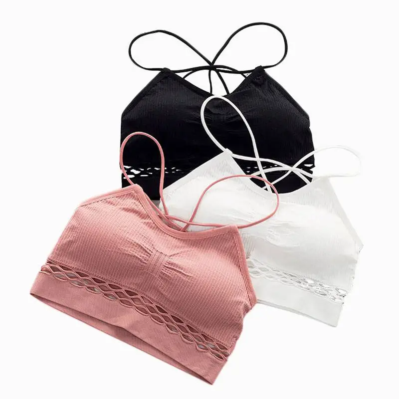 Sexy cross shoulder strap for Women's eauty Back Put on the Breast Seamless Mesh Movement Anti extinction Breast-wrapping
Sexy cross shoulder strap for Women's eauty Back Put on the Breast Seamless Mesh Movement Anti extinction Breast-wrapping
