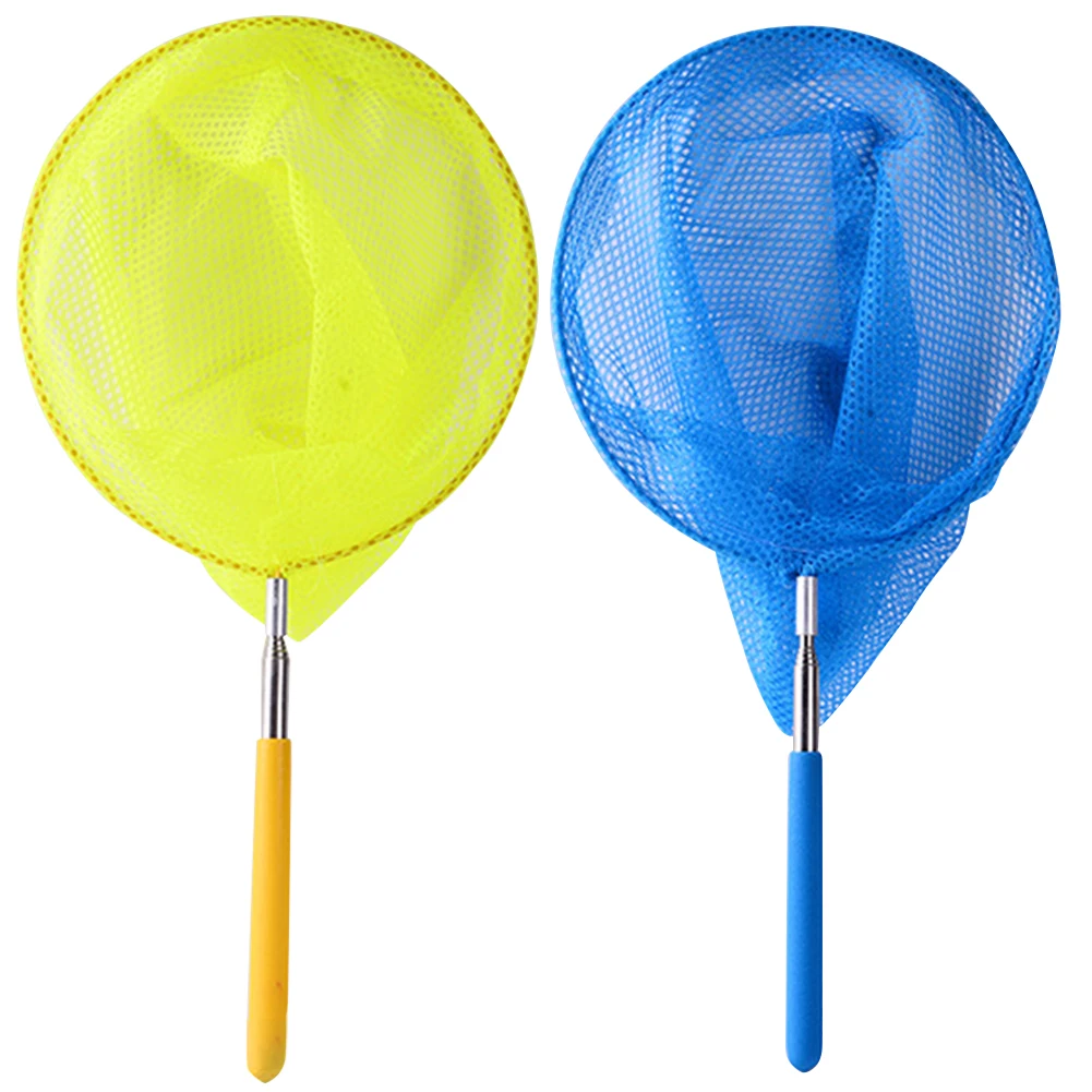 

Retractable Bugs Catching Dragonfly Tadpoles Shrimp Butterfly Net Outdoor Tools Kids Toy Insect Colored Garden Playing Fish Net