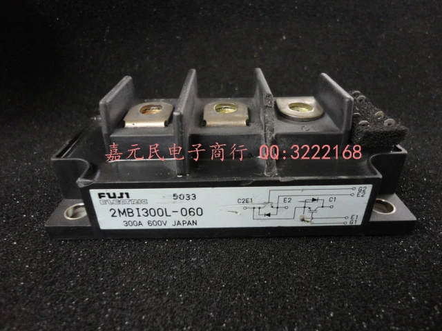 Dash 4 diamonds" FE Fuji original. 2MBI300L-060 IGBT modules. good quality 
Dash 4 diamonds" FE Fuji original. 2MBI300L-060 IGBT modules. good quality