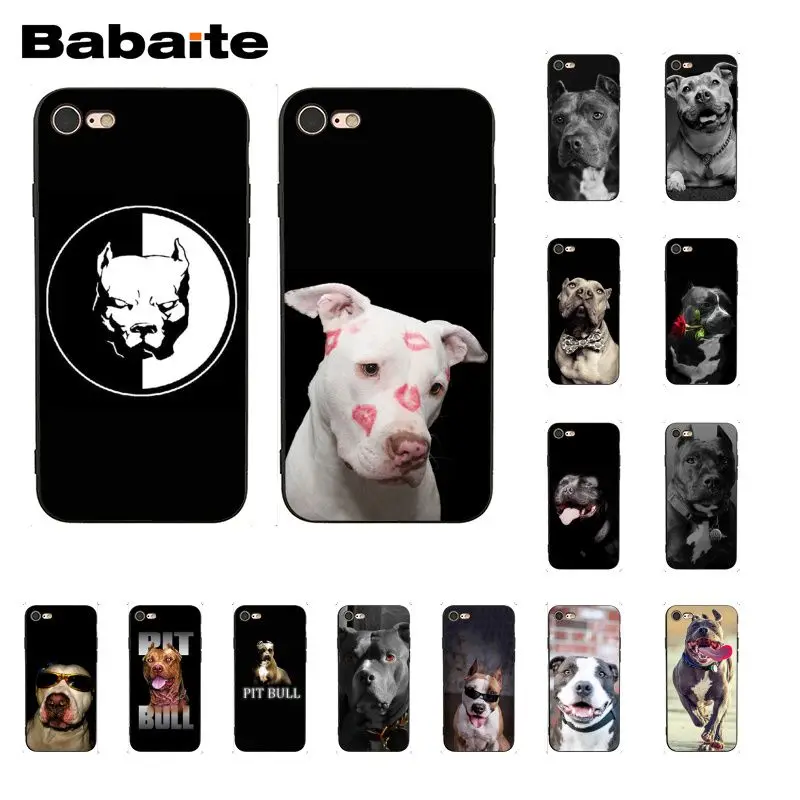 Babaite Pit Bull Lovely Pet Dog Pitbull Black Soft Silicone Phone Case Cover for iPhone X XS MAX 6 6s 7 7plus 8 8Plus 5S SE XR
Babaite Pit Bull Lovely Pet Dog Pitbull Black Soft Silicone Phone Case Cover for iPhone X XS MAX 6 6s 7 7plus 8 8Plus 5S SE XR