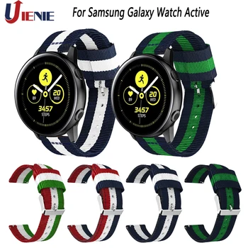 Watchband Straps for Samsung Galaxy Watch Active 2 Smart Watch Band 20mm Nylon Replacement Wrist Bracelet for Galaxy Watch 42mm
Watchband Straps for Samsung Galaxy Watch Active 2 Smart Watch Band 20mm Nylon Replacement Wrist Bracelet for Galaxy Watch 42mm